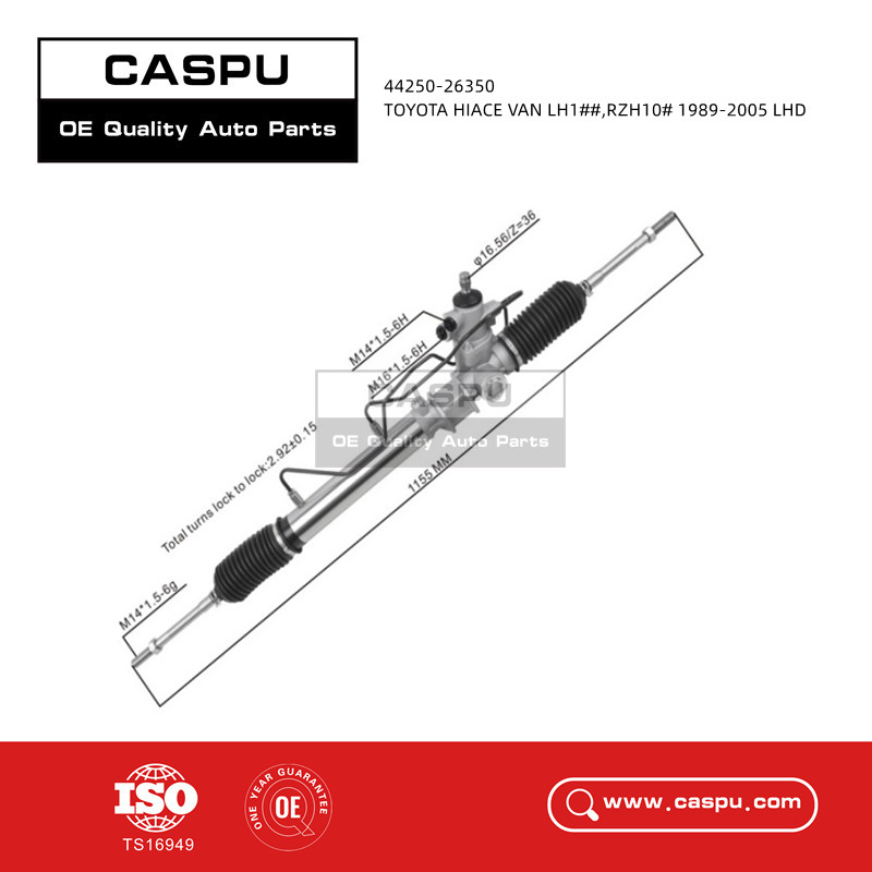 44250-26350 Toyota Hiace LH50 LH102 Steering Rack 1989-2005 LHD