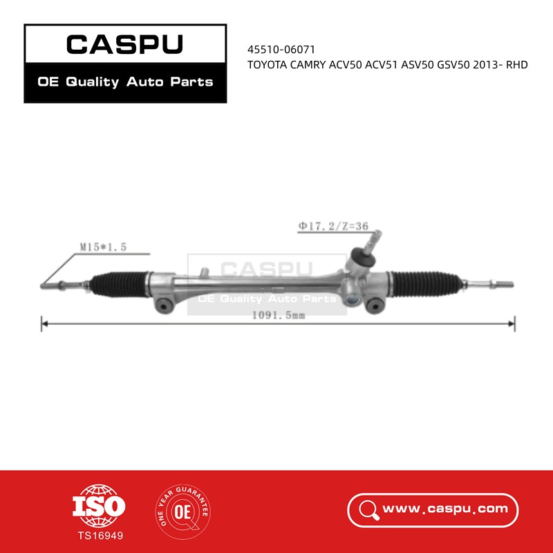 45510-06071 Steering Rack For Toyota Camry ACV50 ACV51 ASV50 GSV50 2013- RHD