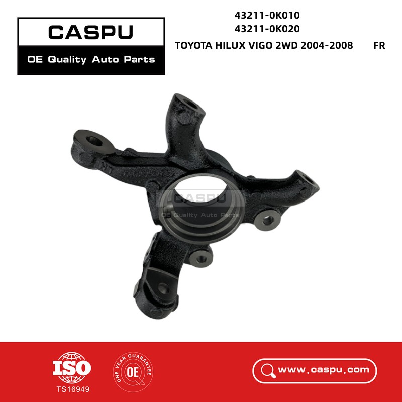 43211-0K010,43211-0K020,432110K010,432110K020,Steering Knuckle Arm,Toyota Hilux VIGO 2WD 2004-2008-CASPU