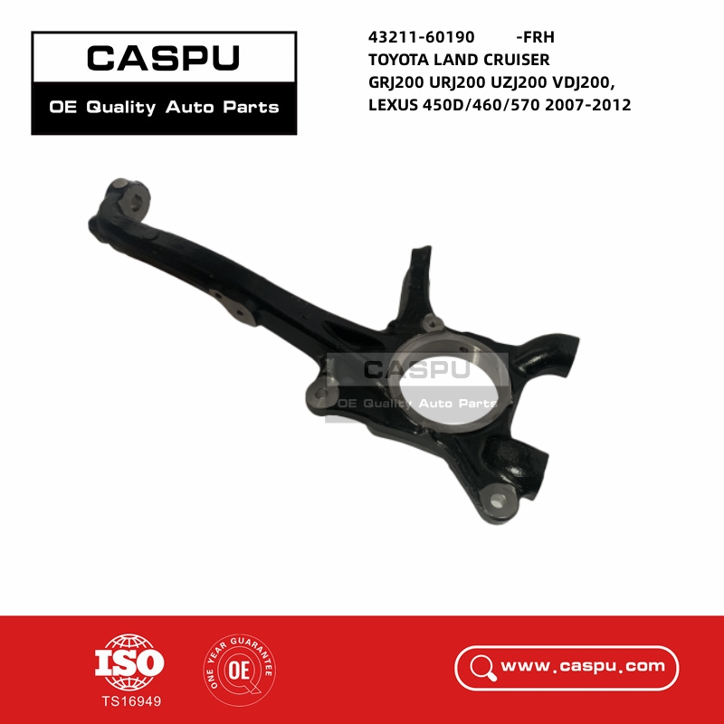 43211-60190,4321160190,Steering Spindle Knuckle,Toyota Land Cruiser,LEXUS 450D 460 570-CASPU