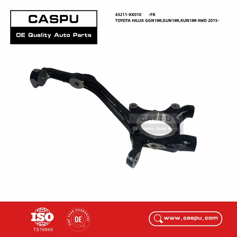 43211-KK010,43211KK010,Steering Spindle Knuckle,TOYOTA HILUX 4WD 2015-CASPU