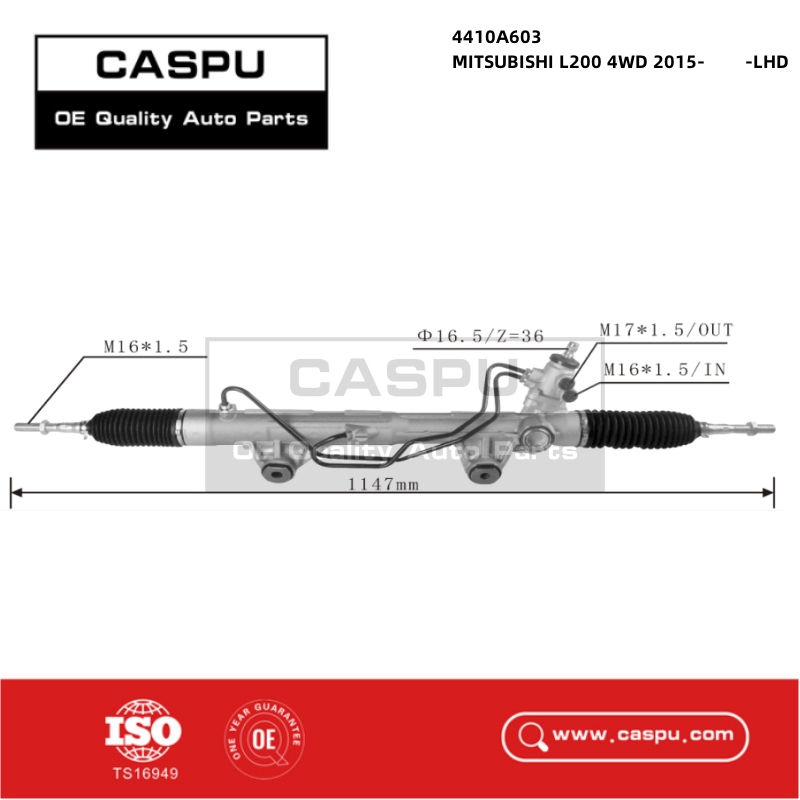 4410A603,MITSUBISHI L200 4WD 2015 Steering Rack,MITSUBISHI Steering Gear,CASPU