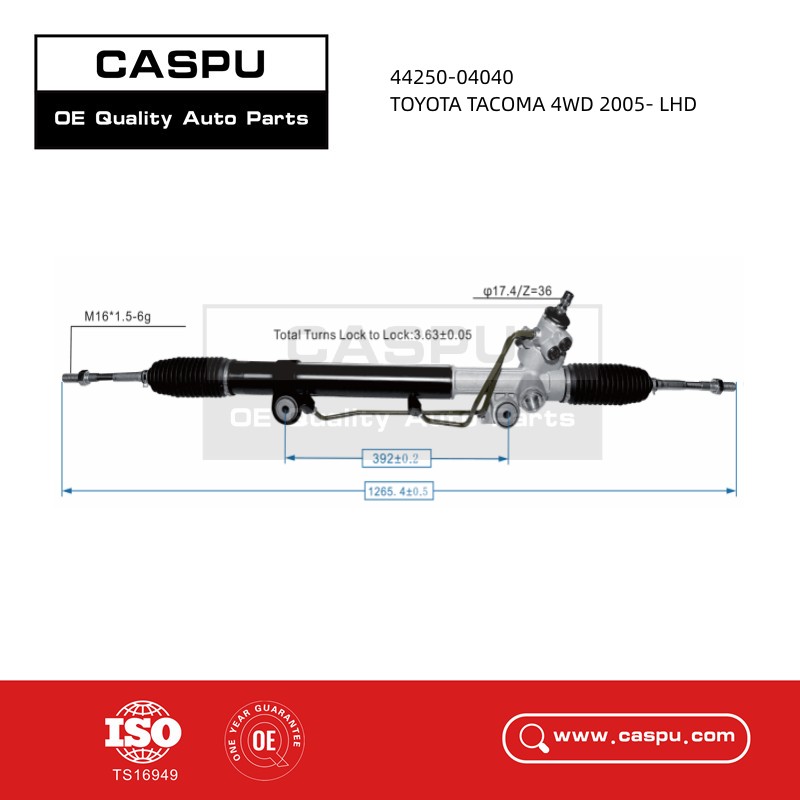 44250-04040 Steering Rack For TOYOTA TACOMA 4WD 2005- LHD