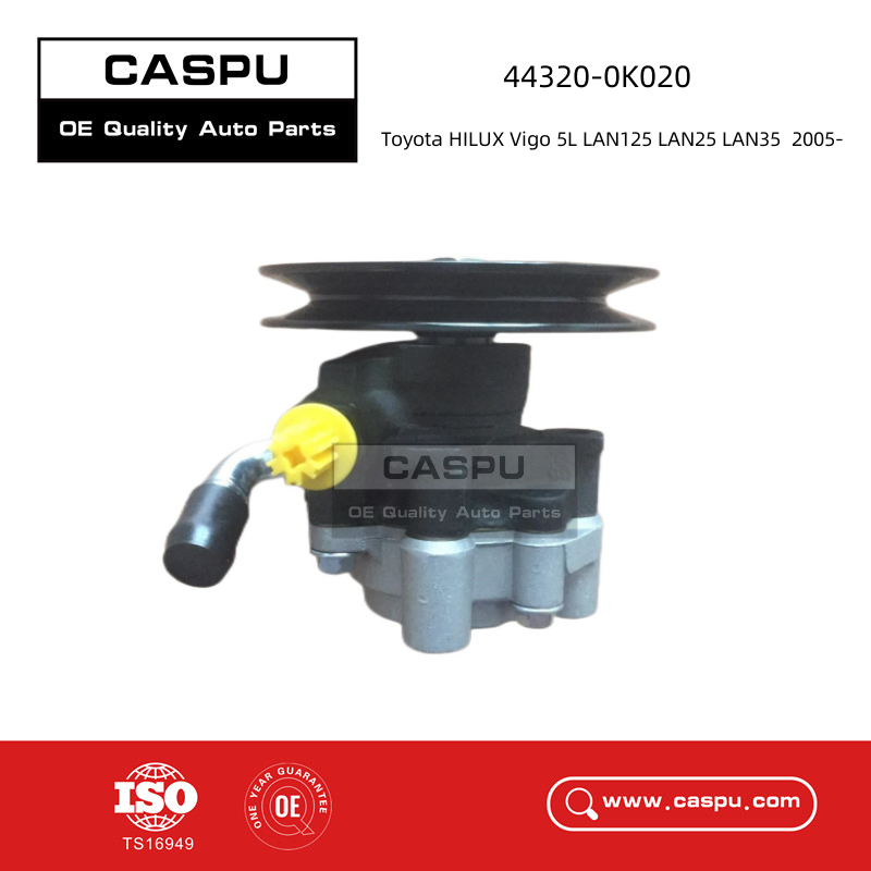 44320-0K020,,443200K020,Toyota Hilux Vigo 5L Power Steering Pump-CASPU