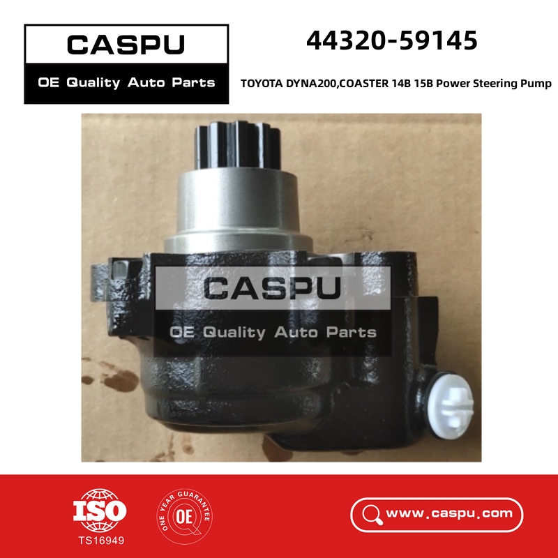 44320-59145,4432059145,TOYOTA DYNA200,COASTER 15B Power Steering Pump-CASPU