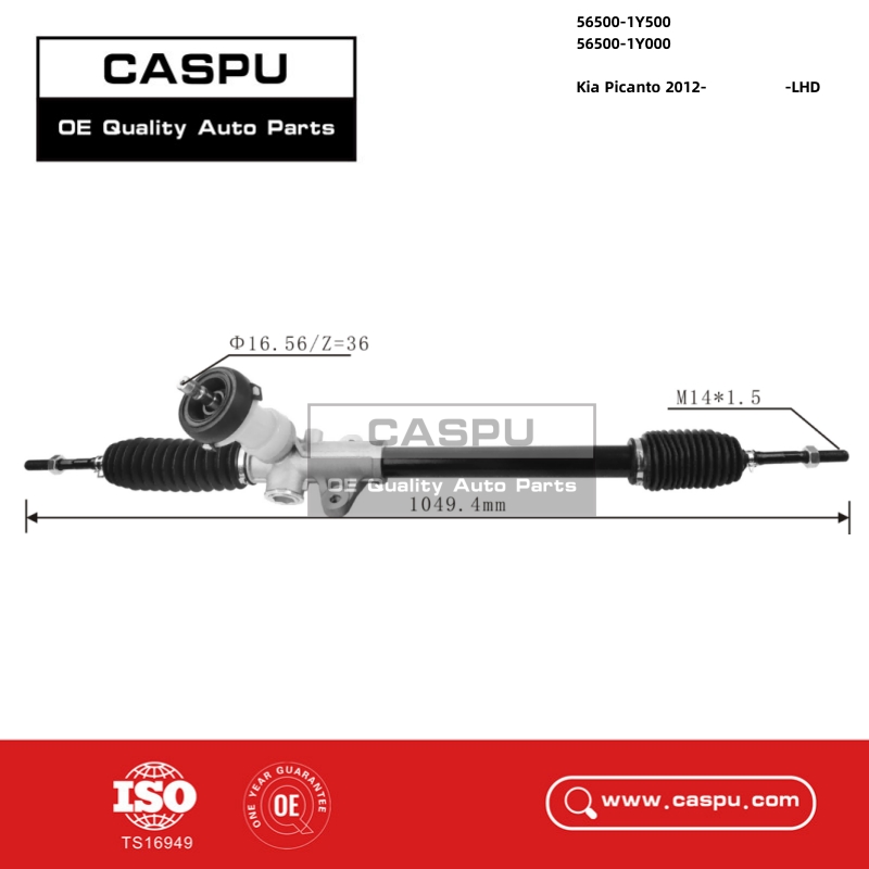 56500-1Y500,56500-1Y000,steering rack for Kia Picanto 2012-